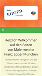 Mobile Screenshot of maleregger.de
